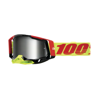 100% Motocross Goggle Racecraft 2 Wiz - Mirror Silver Flash
