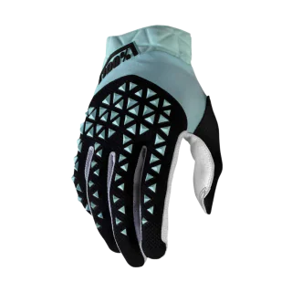 100% Motocross Gloves Airmatic - Blue / Black