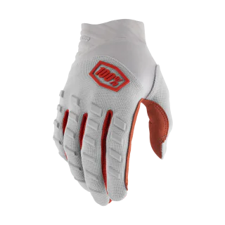 100% Motocross Gloves Airmatic - Silver