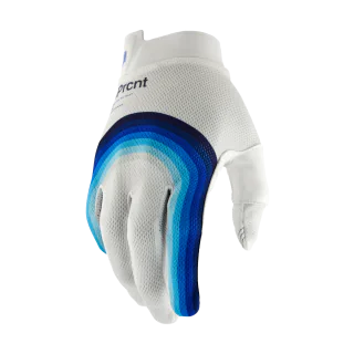 100% Motocross Gloves iTrack Rewind - White