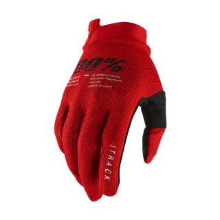 100% Motocross Gloves iTrack - Red