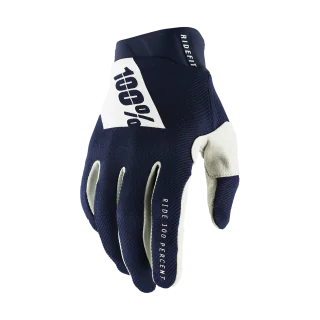 100% Motocross Gloves Ridefit - Navy