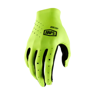 100% Motocross Gloves Sling MX - Fluo Yellow
