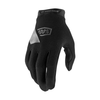 100% Youth Motocross Gloves Ridecamp - Black