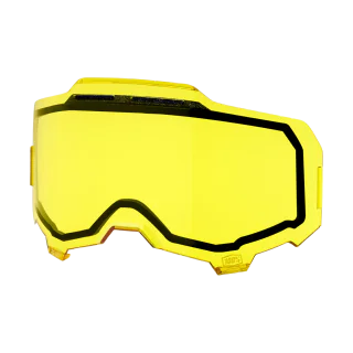 100% Lens ARMEGA / ARMATIC - Injected Dual Vented Yellow