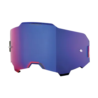 100% Lens ARMEGA / ARMATIC - Injected HiPER Mirror Blue