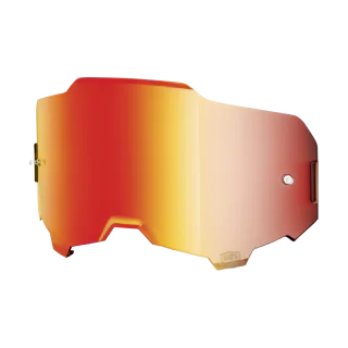 100% Lens ARMEGA / ARMATIC - Injected Mirror Red