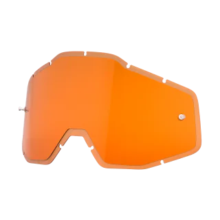 100% Lens RC1/AC1/ST1 - Injected Persimmon
