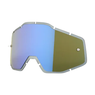100% Lens RC1/AC1/ST1 - Injected Mirror Blue / Smoke