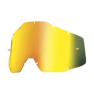 100% Lens RC1/AC1/ST1 - Standard Mirror Gold