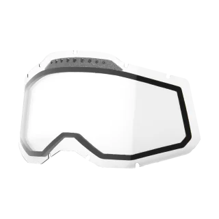 100% Lens RC2/AC2/ST2 - Dual Vented Clear