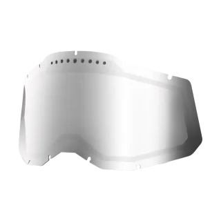 100% Lens RC2/AC2/ST2 - Dual Vented Mirror Silver