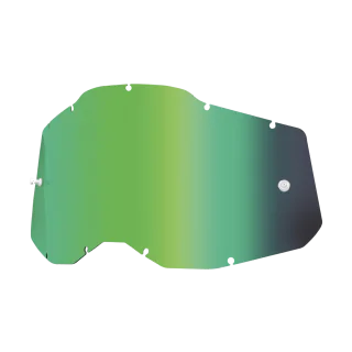 100% Lens RC2/AC2/ST2 - Standard Mirror Green