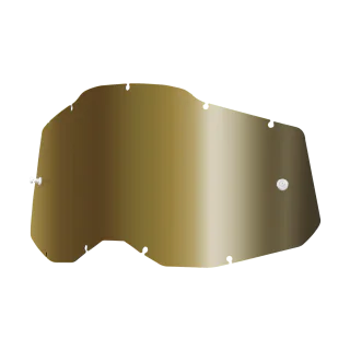 100% Lens RC2/AC2/ST2 - Standard Mirror True Gold