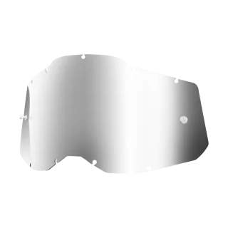100% Lens RC2/AC2/ST2 - Standard Mirror Silver