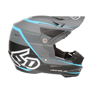 6D Motocross Helmet ATR-2 Alpha - Cyan