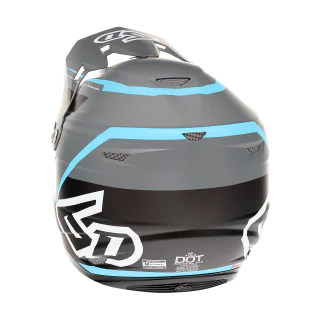 6D Motocross Helmet ATR-2 Alpha - Cyan