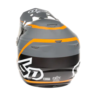 6D Motocross Helmet ATR-2 Alpha - Neon Orange