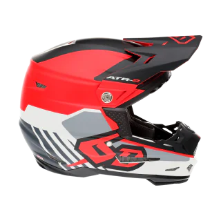 6D Motocross Helmet ATR-2 Target - Red