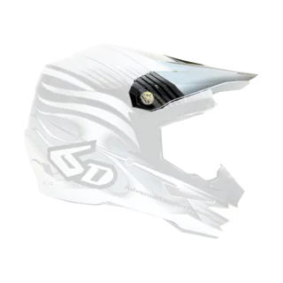 6D Helmet Visor ATR-1 Crusader Graphic - Black / White