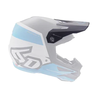6D Helmet Visor ATR-1 Flight - Blue / White / Black