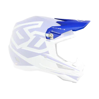 6D Helmet Visor ATR-1 Macro - Matte Blue