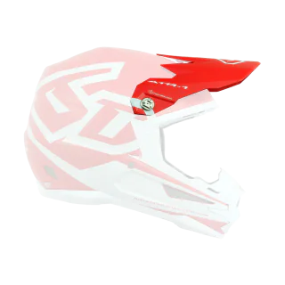 6D Helmet Visor ATR-1 Macro - Matte Red