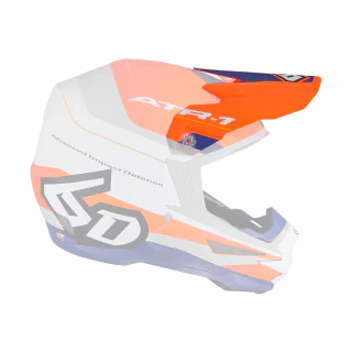 6D Helmet Visor ATR-1 Pace - Orange / Blue / White