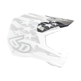 6D Helmet Visor ATR-1 Patriot - Matte White