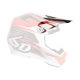 6D Helmet Visor ATR-1 Rush - Orange