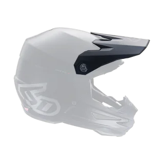 6D Helmet Visor ATR-1 Solid - Matte Black