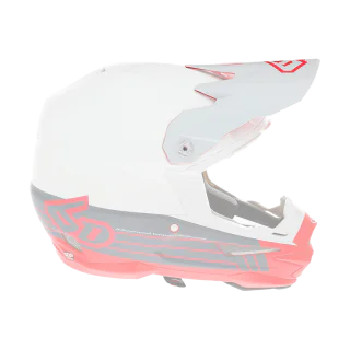 6D Helmet Visor ATR-1 Split - Red