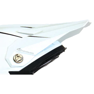 6D Helmet Visor ATR-1 Stealth Graphic - White