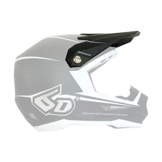 6D Helmet Visor ATR-1 Stealth Graphic - Black
