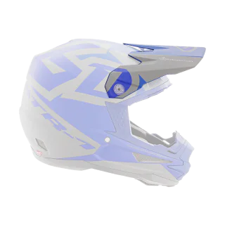 6D Helmet Visor ATR-1 Switch - Grey / Blue