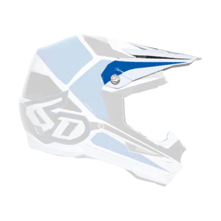 6D Helmet Visor ATR-1 Tech - Blue