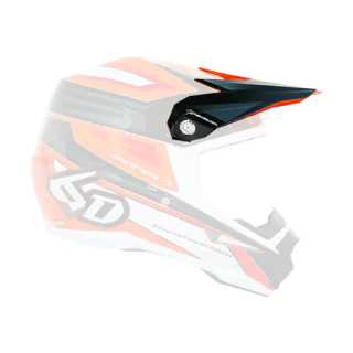6D Helmet Visor ATR-1 V2 Pilot - Neon Orange