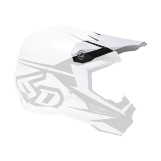 6D Helmet Visor ATR-1 V2 S2 - Matte White