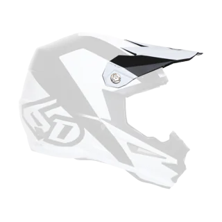 6D Helmet Visor ATR-1 Wedge - Matte Orange