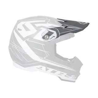 6D Helmet Visor ATR-2 Aero Mat - Grey