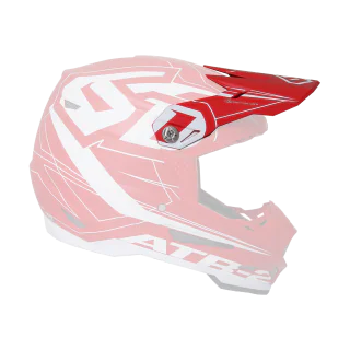 6D Helmet Visor ATR-2 Aero Mat - Red