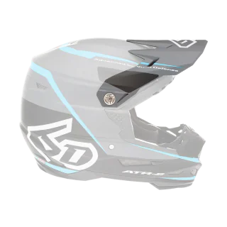 6D Helmet Visor ATR-2 Alpha - Cyan