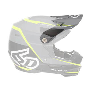 6D Helmet Visor ATR-2 Alpha - Neon Yellow