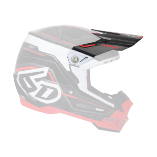 6D Helmet Visor ATR-2 Circuit Glans - Black