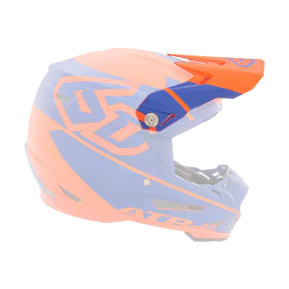 6D Helmet Visor ATR-2 Core - Orange / Blue