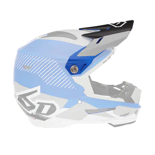 6D Helmet Visor ATR-2 Fusion - Blue