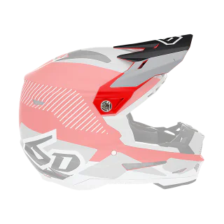 6D Helmet Visor ATR-2 Fusion - Red