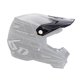 6D Helmet Visor ATR-2 Missile - Matte Black
