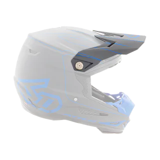 6D Helmet Visor ATR-2 Recon - Grey / Blue