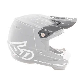 6D Helmet Visor ATR-2 Recon - Grey / White